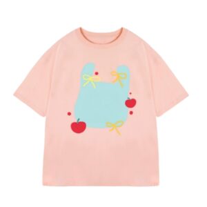 Creative "Bag Design" Style T-Shirt (Cute Style) — Pink
